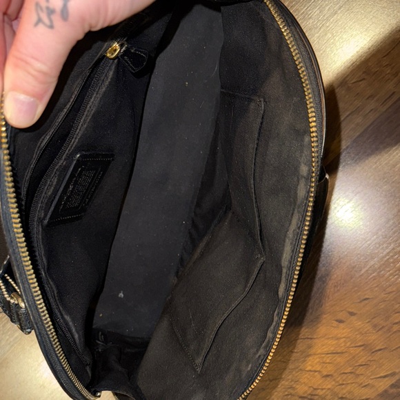 Black Coach Sierra Satchel Handbag - Picture 14 of 16